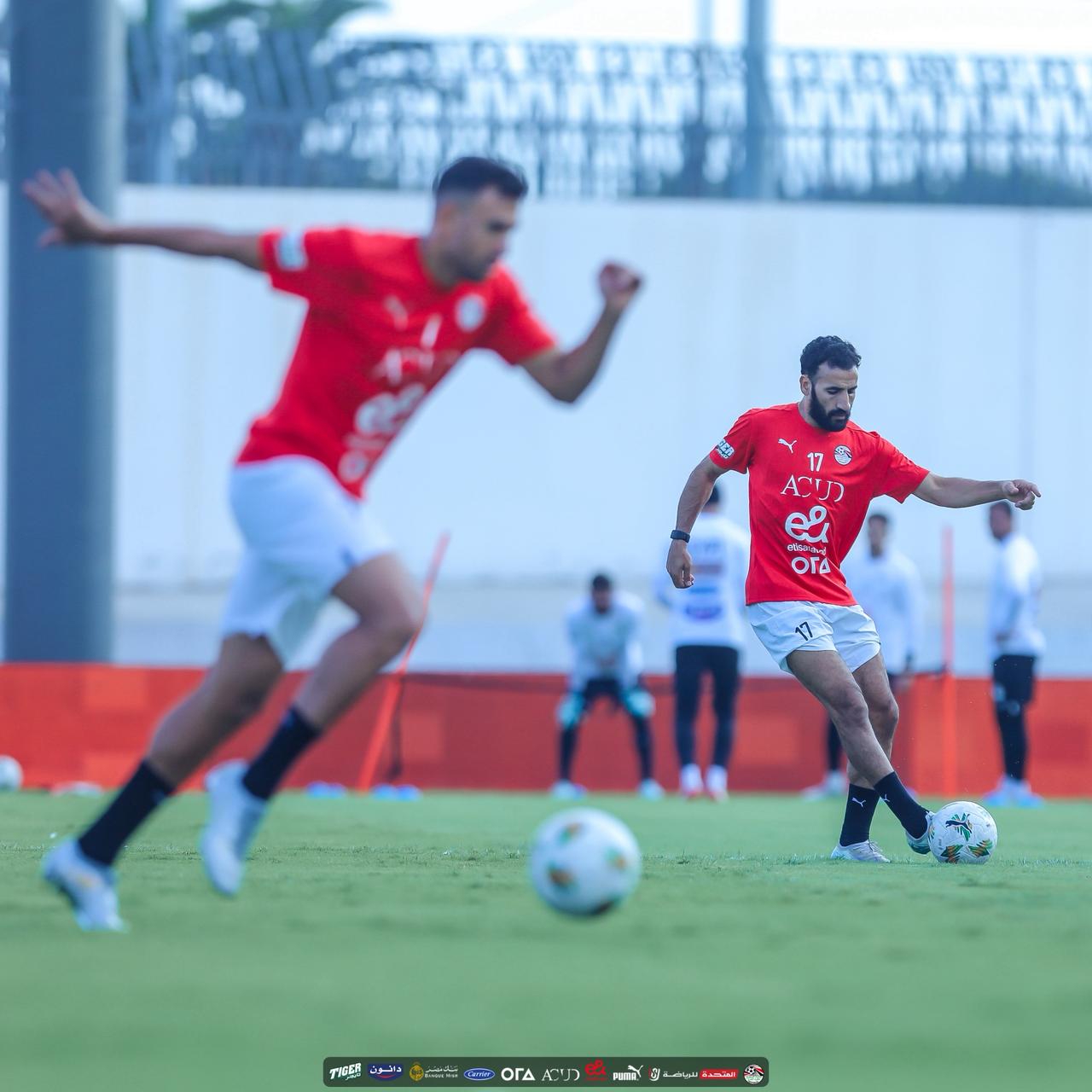 منتخب مصر يختتم تدريباته في الدار البيضاء قبل لقاء جيبوتي غدا