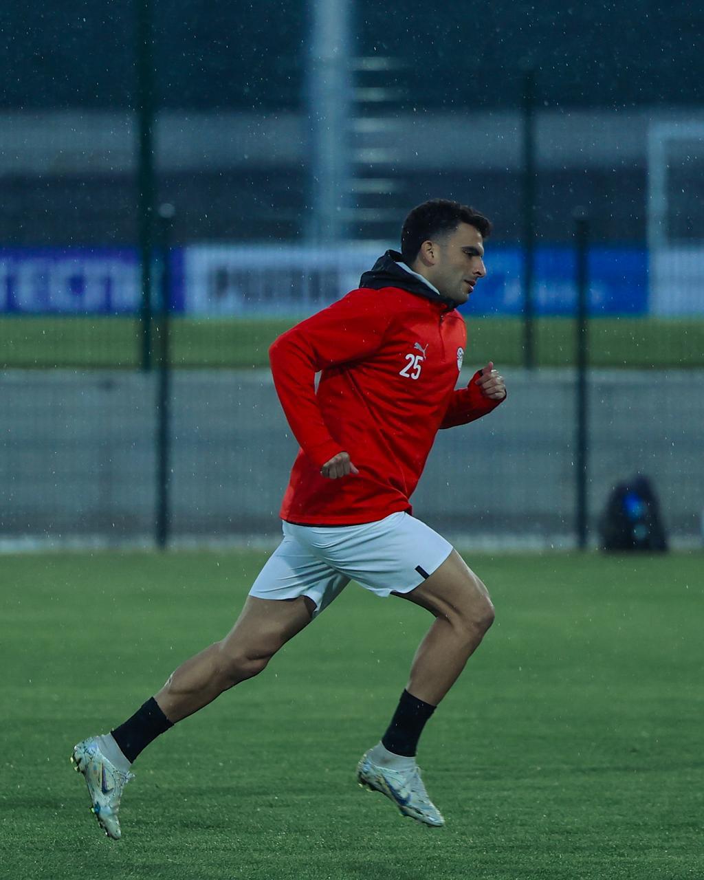 منتخب مصر يخوض آخر  تدريباته قبل مواجهة السنغال