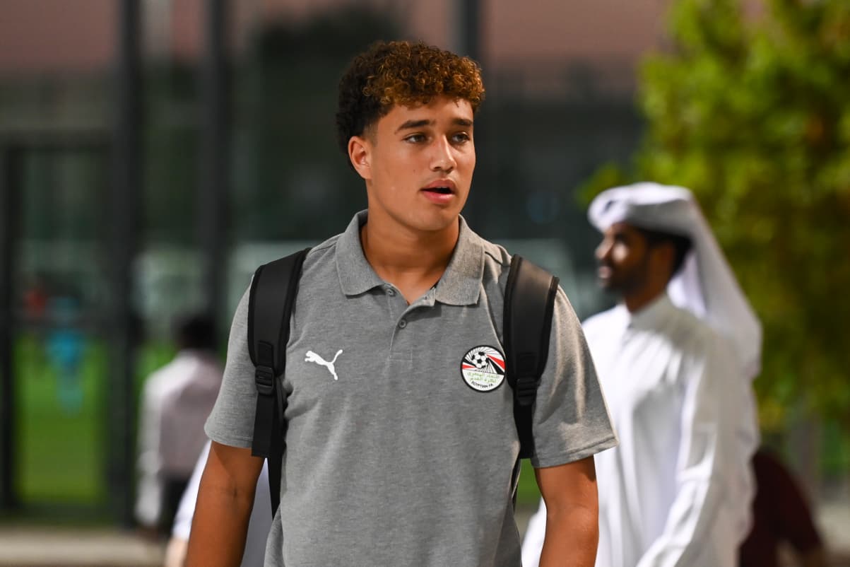 منتخب مصر تحت ١٧ سنة قبل مواجهة قطر الودية
