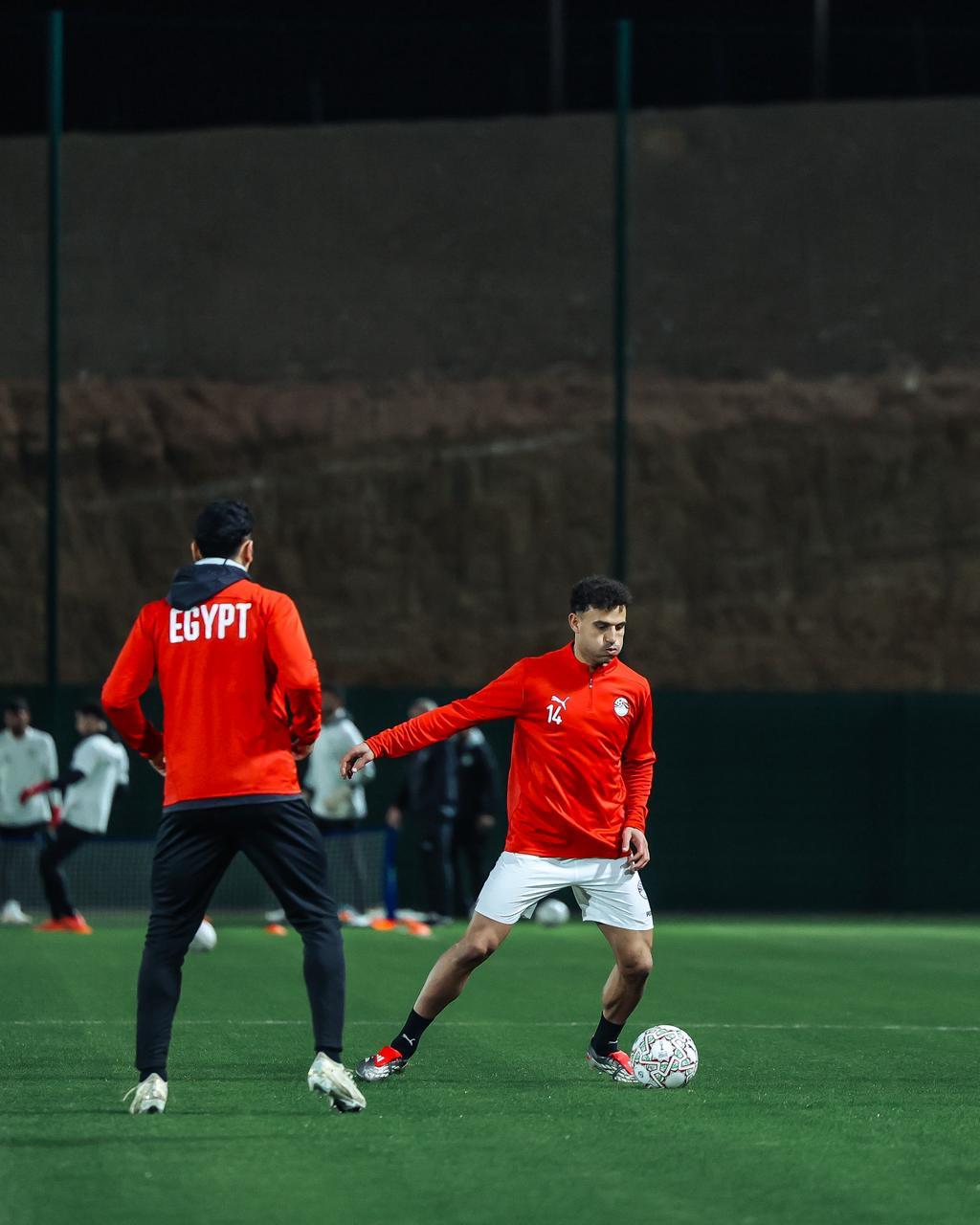 منتخب مصر يختتم تدريباته استعداداً لمواجهة زيمبابوي غداً 