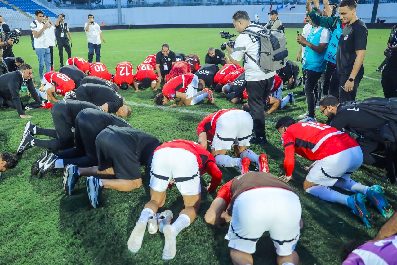 منتخب مصر يهزم جيبوتي بثلاثية ويتأهل لمونديال 2026