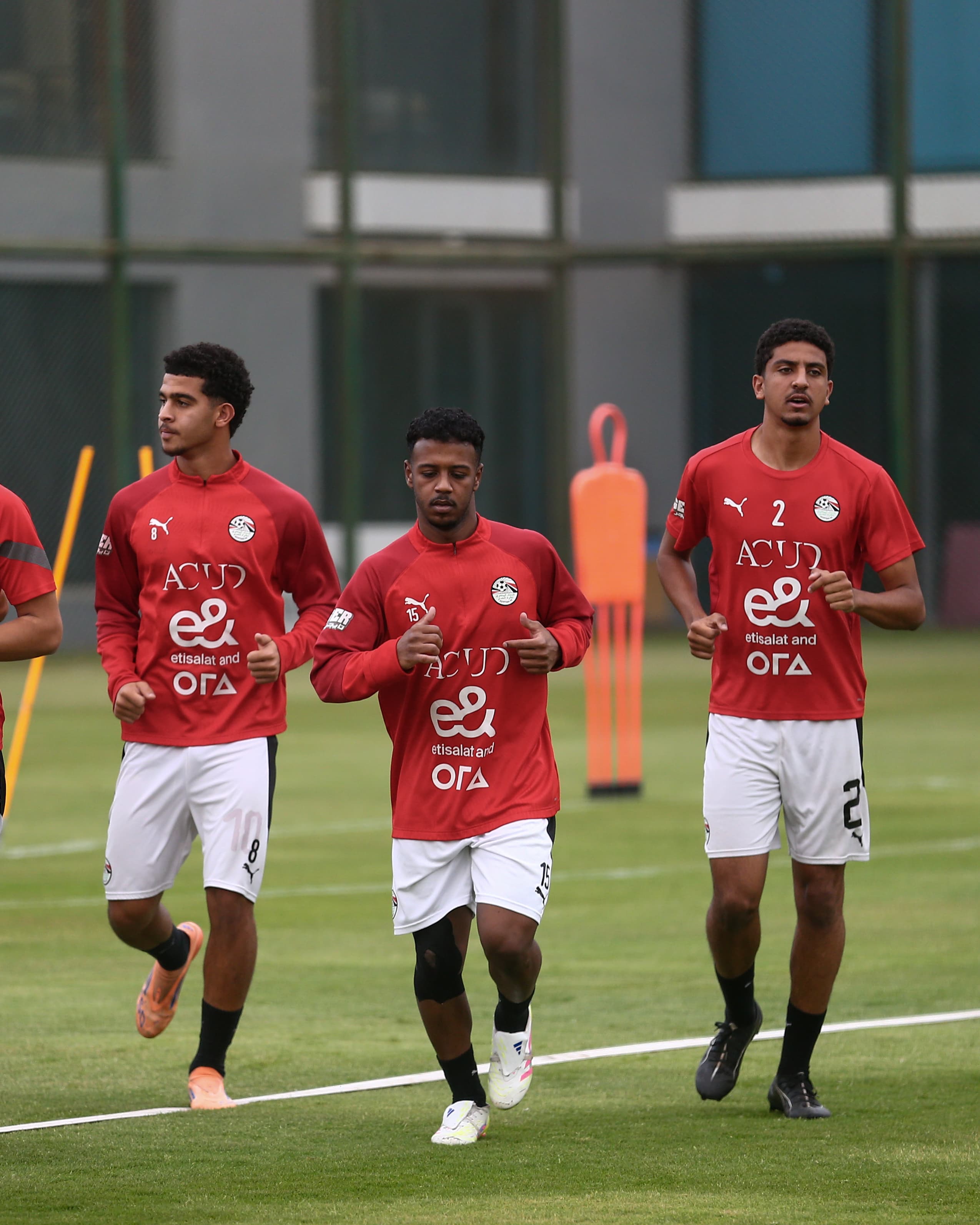 منتخب الشباب يواصل استعداداته لمواجهة روسيا ودياً