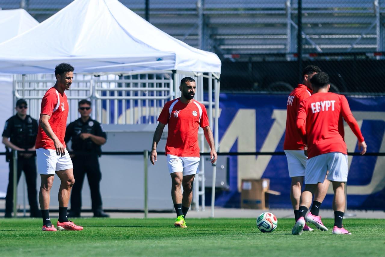 بالصور.. منتخب مصر يختتم تدريباته استعداداً لمواجهة بلجيكا غداً
