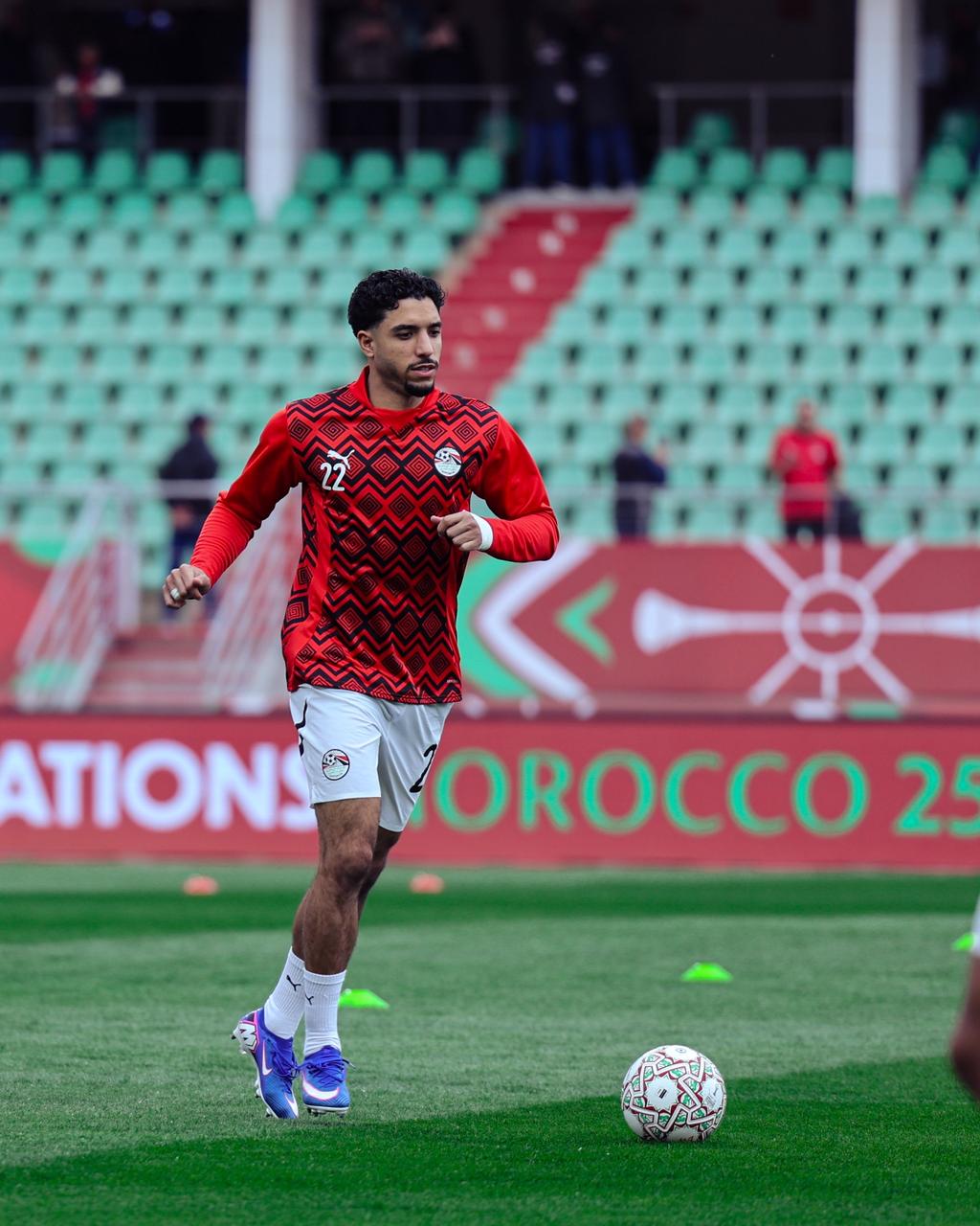 أجواء ما قبل مباراة مصر وجنوب أفريقيا في أمم أفريقيا