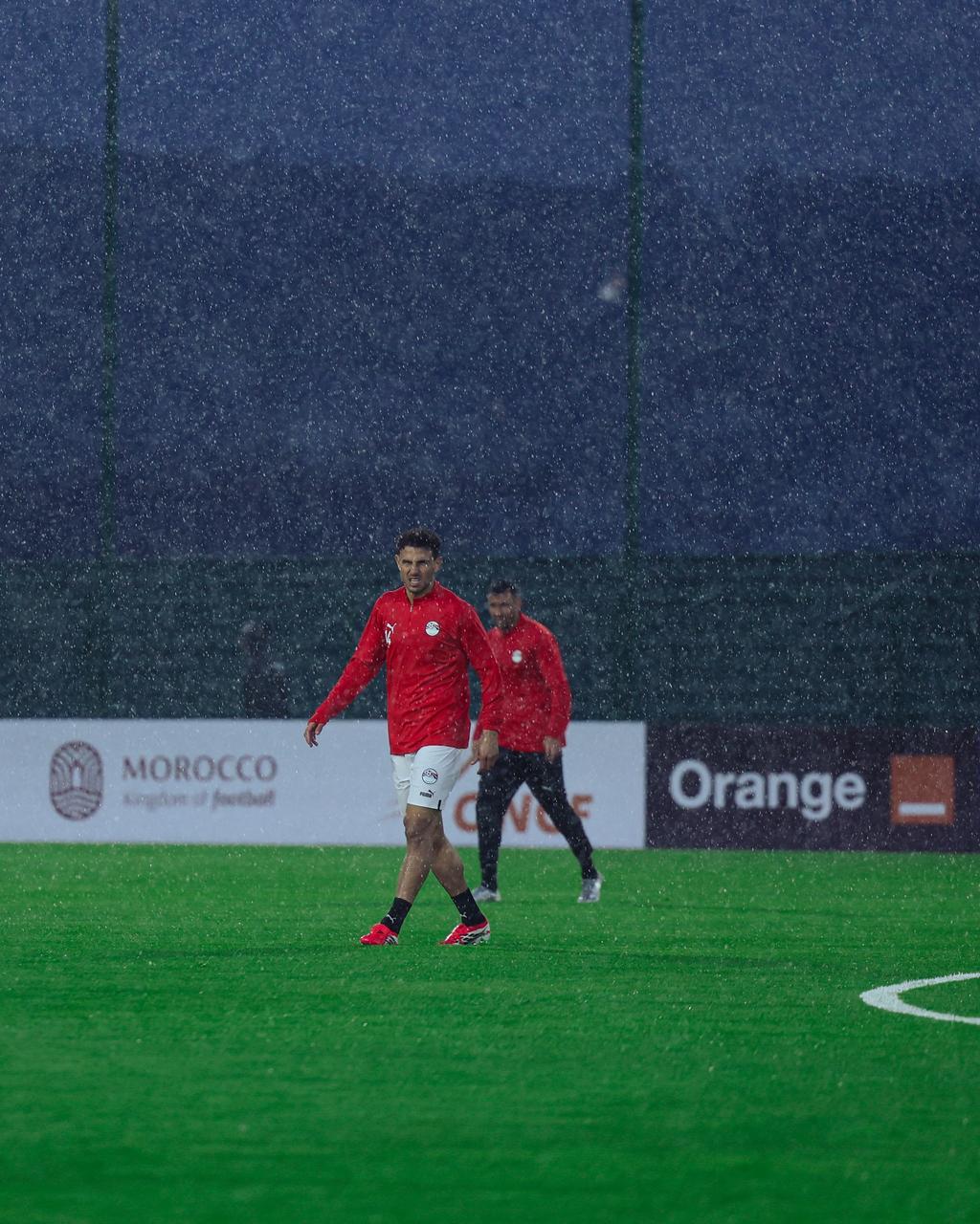 منتخب مصر يخوض آخر  تدريباته قبل مواجهة السنغال