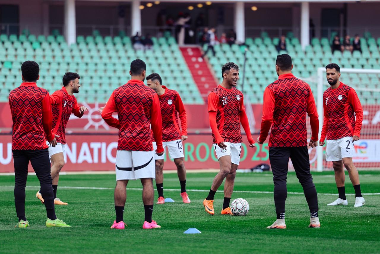 أجواء ما قبل مباراة مصر وجنوب أفريقيا في أمم أفريقيا