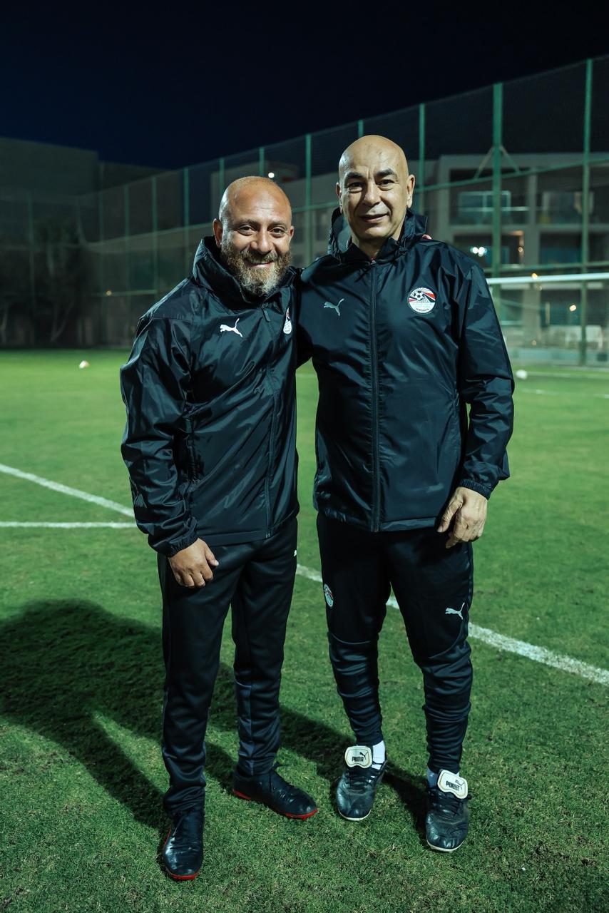 حسام وإبراهيم حسن يدعمان منتخب مصر مواليد 2007