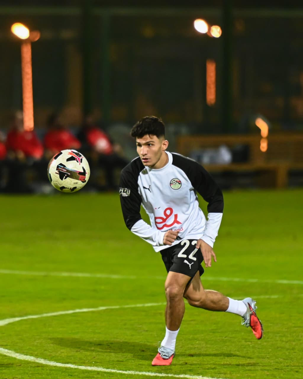 منتخب مصر المشارك في كأس العرب يختتم تدريباته قبل السفر للدوحة