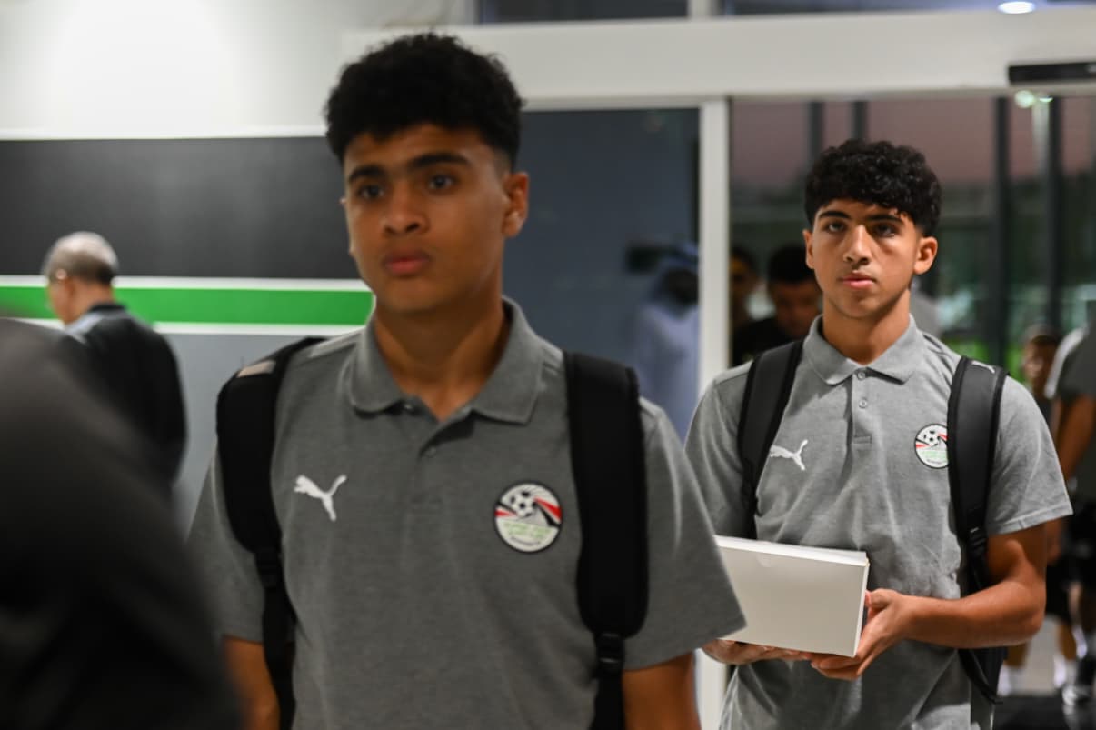 منتخب مصر تحت ١٧ سنة قبل مواجهة قطر الودية