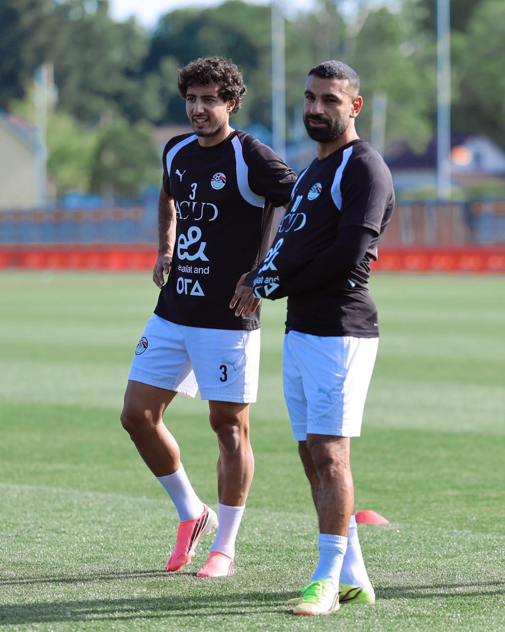 منتخب مصر يواصل تدريباته استعداداً لودية البرازيل  