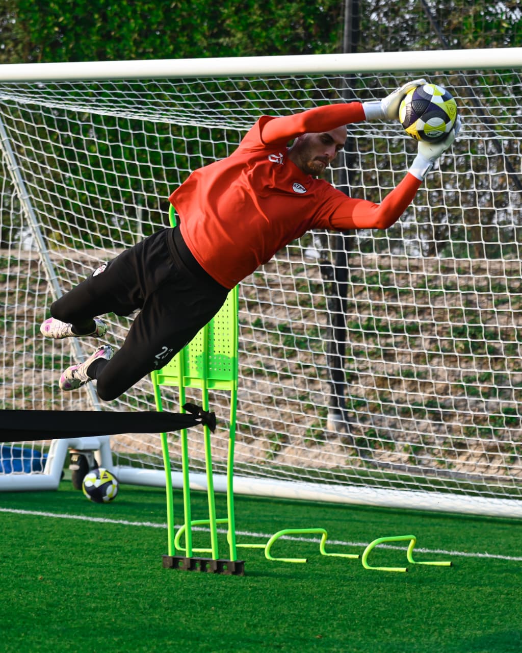 منتخب مصر المشارك في كأس العرب يواصل تحضيراته لمواجهة الإمارات