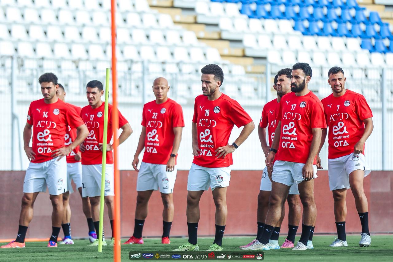 منتخب مصر يختتم تدريباته في الدار البيضاء قبل لقاء جيبوتي غدا