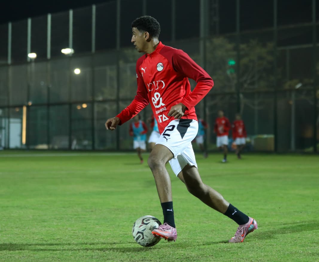 منتخب مصر 2007 يواصل تدريباته استعدادا لمواجهتي العراق وديا