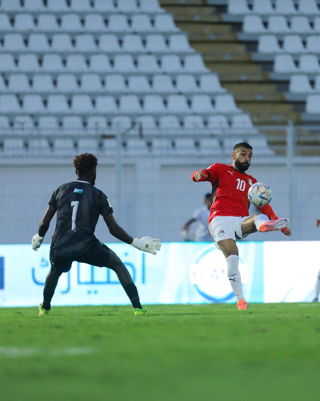 منتخب مصر يهزم جيبوتي بثلاثية ويتأهل لمونديال 2026