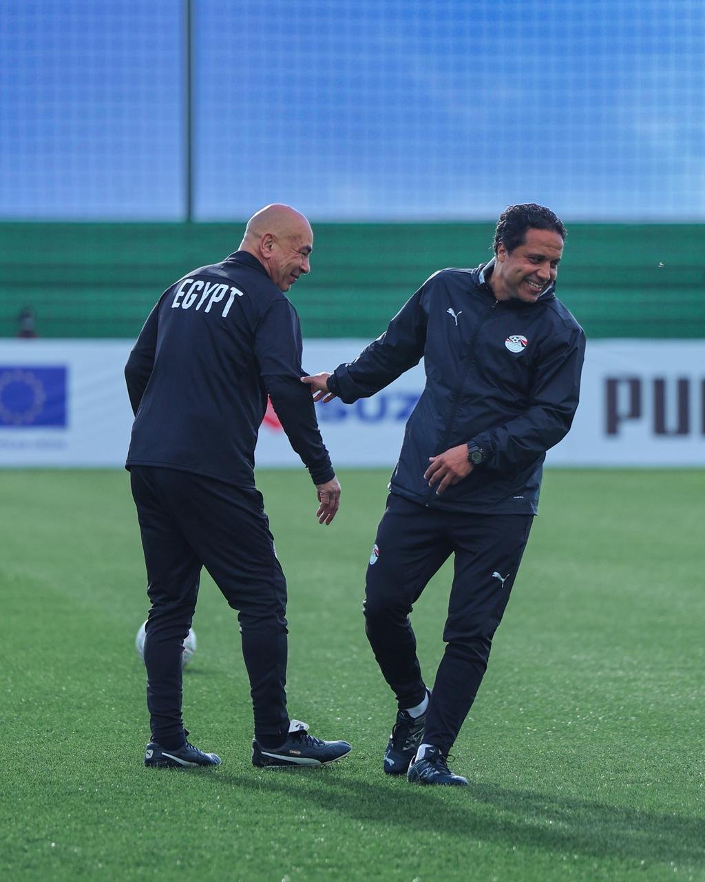 منتخب مصر يختتم تدريباته قبل مواجهة بنين غدًا