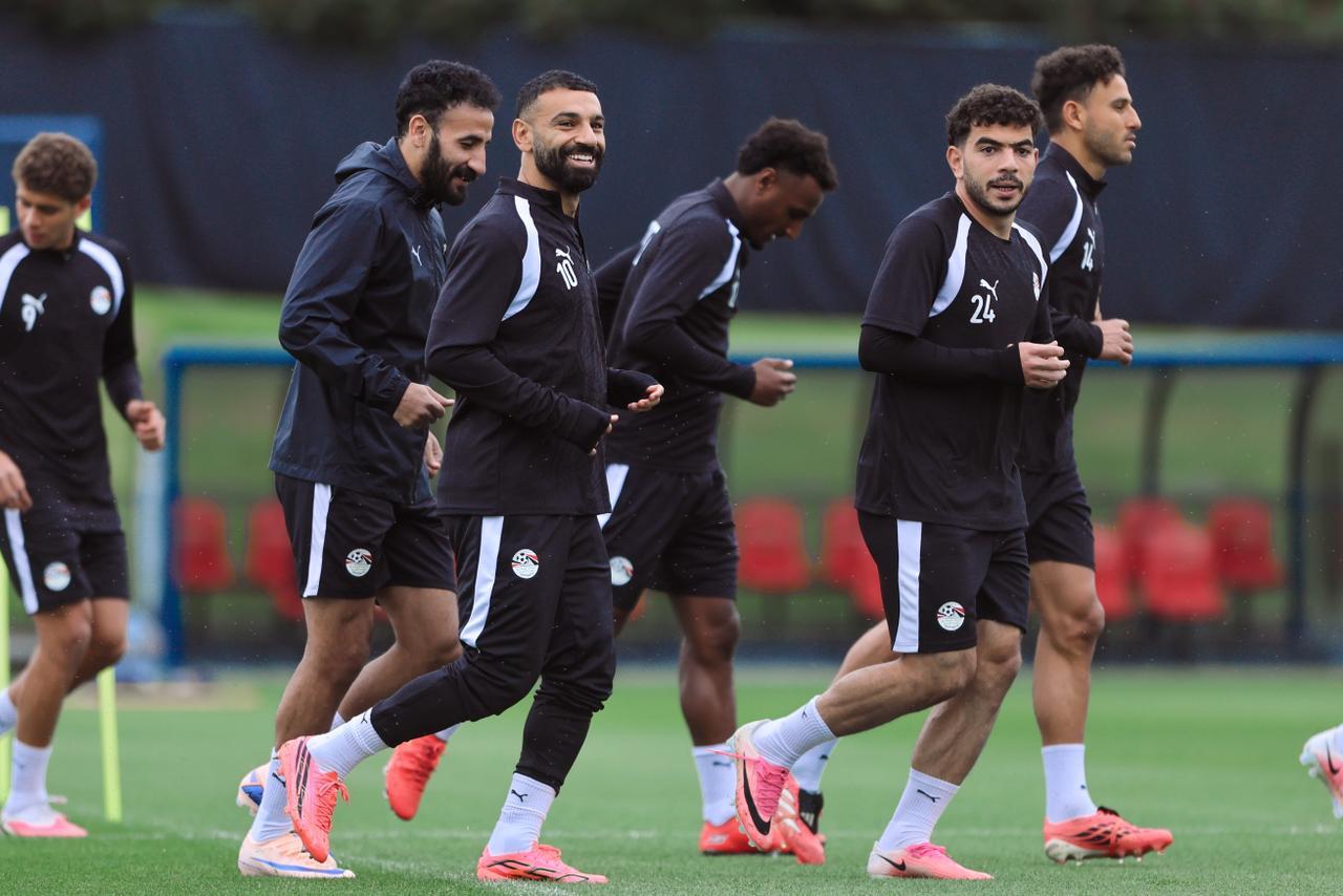 بالصور..منتخب مصر يواصل تدريباته بسبوكين استعداداً لأستراليا.. وعودة صلاح وفتحي