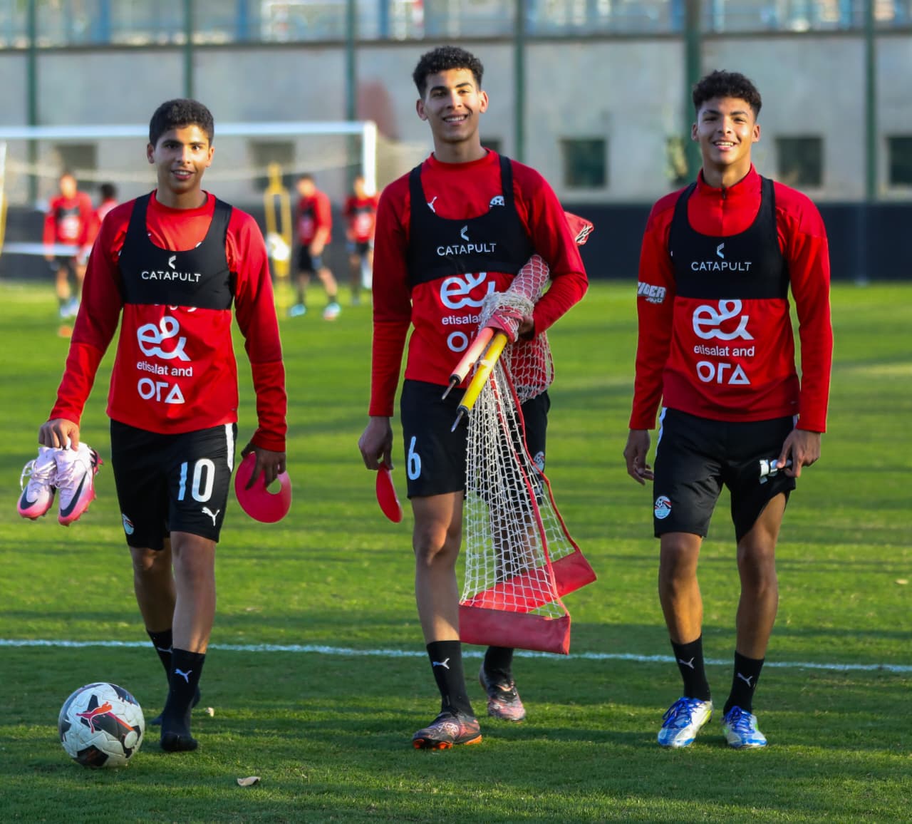 تدريب منتخب الناشئين استعداداً لأمم أفريقيا