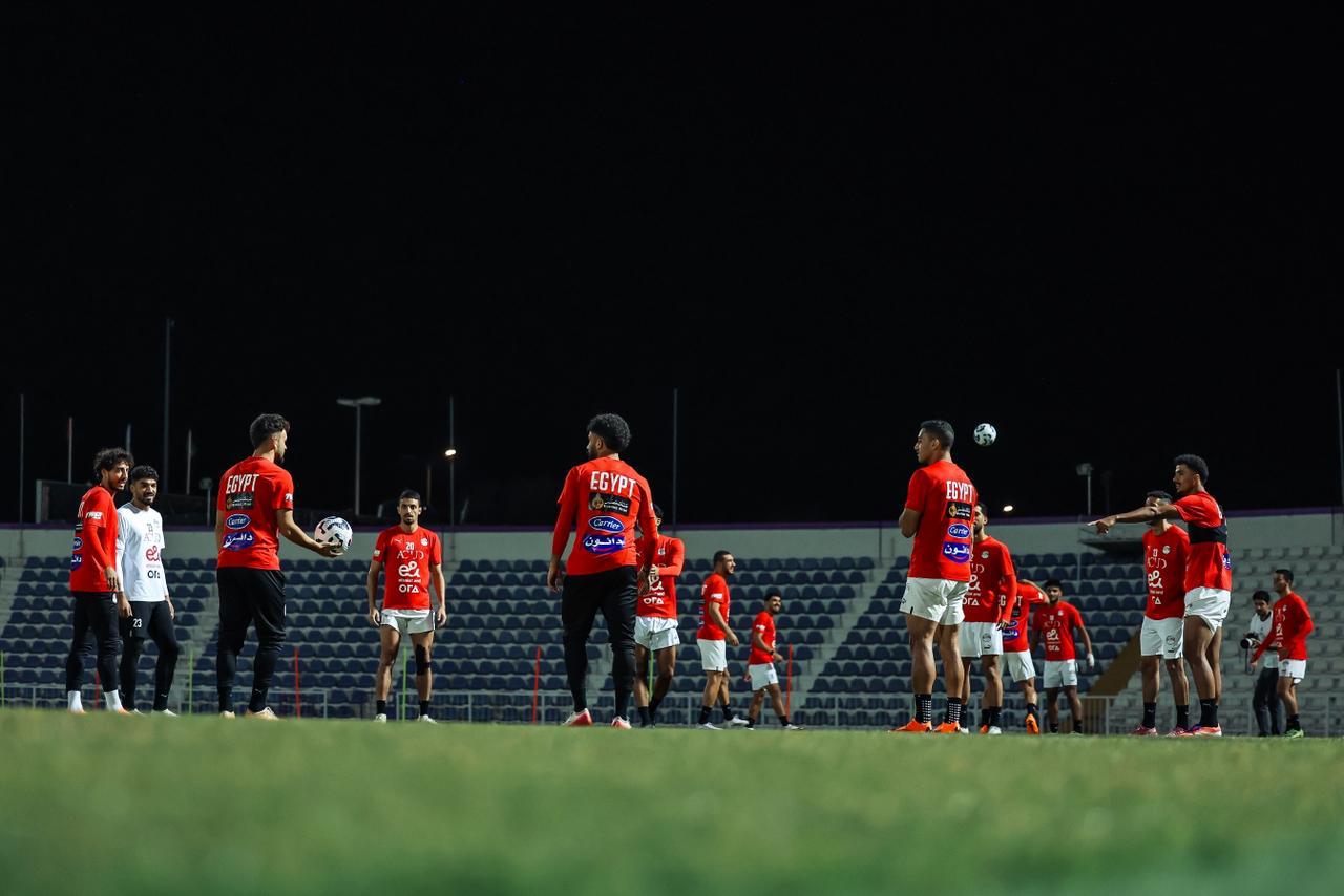 منتخب مصر يختتم تدريباته استعداداً لمواجهة كاب فيردي ودياً غداً