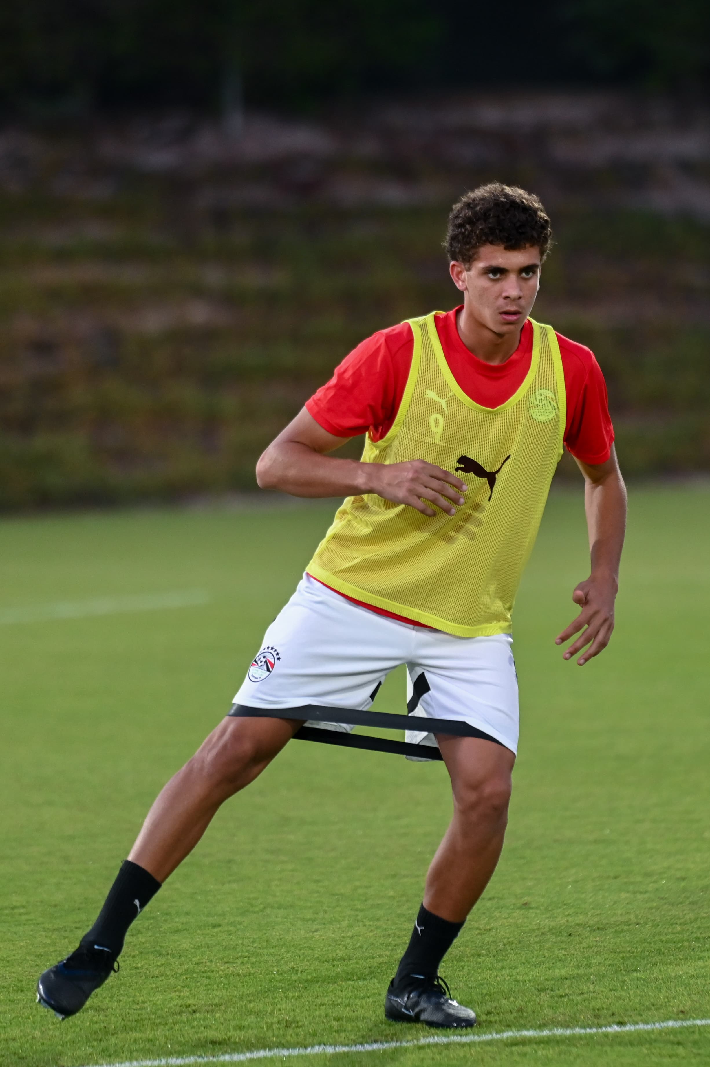 المنتخب الوطني تحت 17 عامًا يختتم استعداداته لمواجهة قطر وديًا 