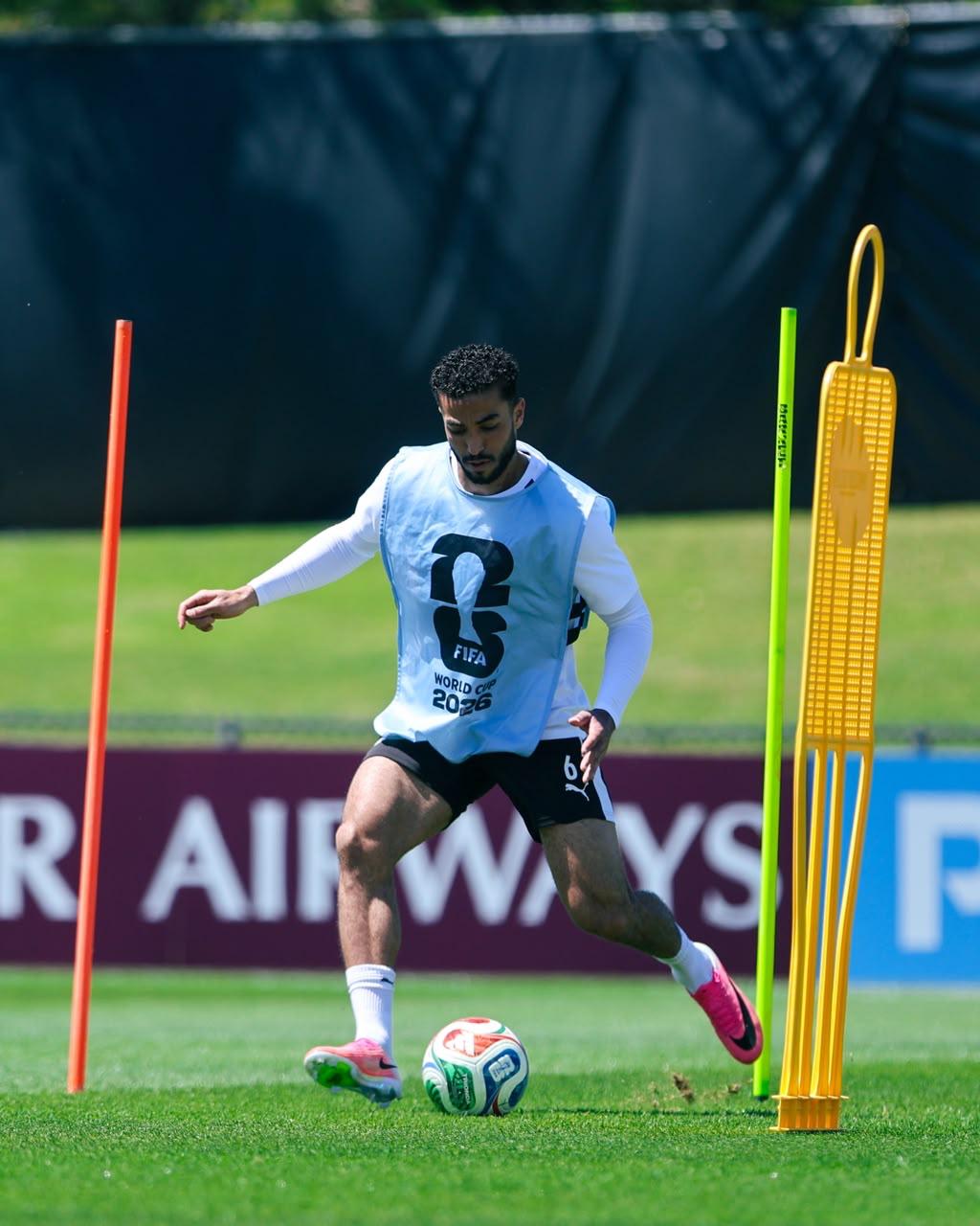 بالصور.. منتخب مصر يواصل استعداداته لمواجهة بلجيكا