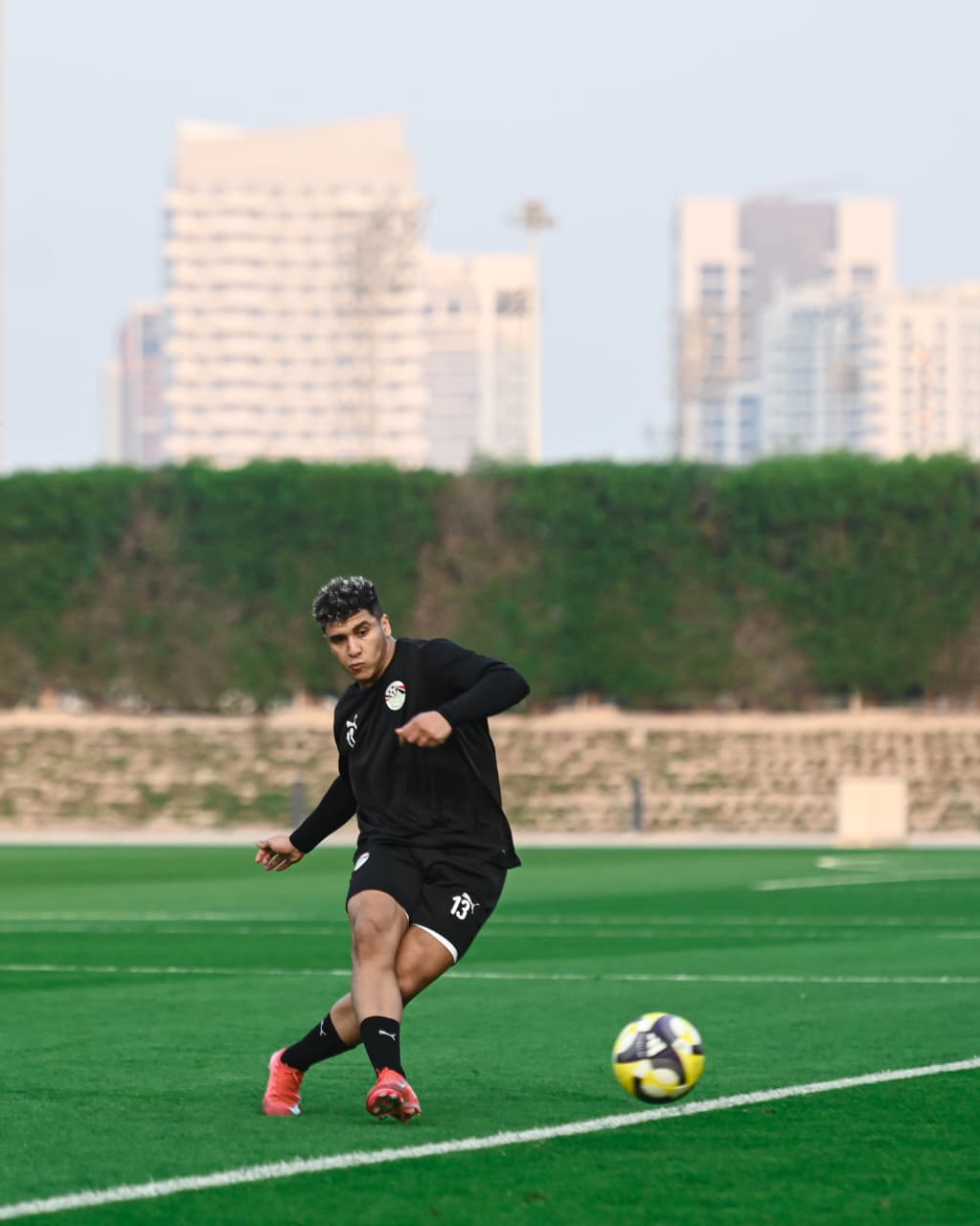 منتخب مصر المشارك في كأس العرب يواصل تحضيراته لمواجهة الإمارات