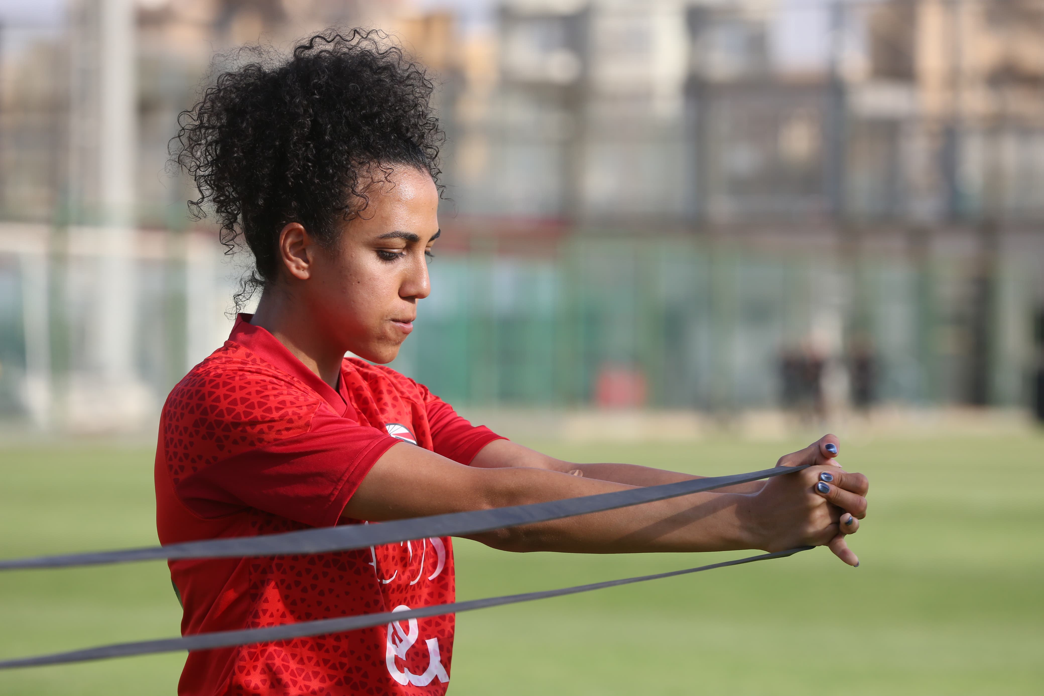 بالصور: تدريب منتخب السيدات