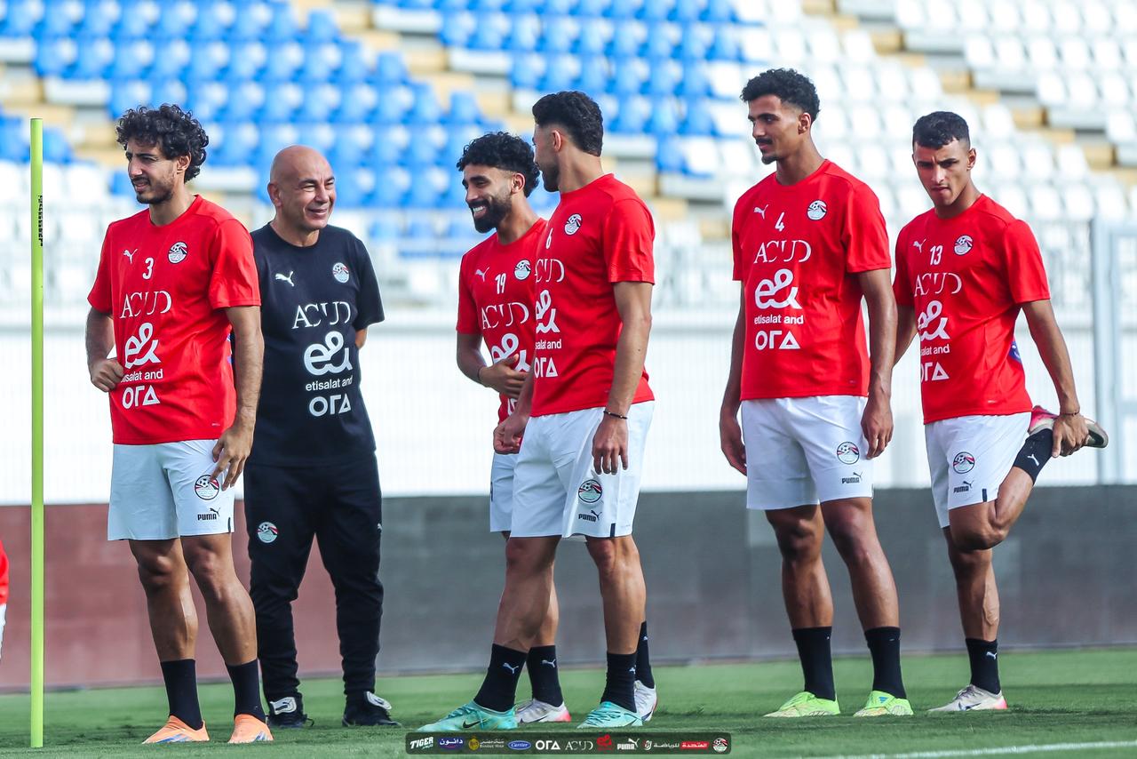 منتخب مصر يختتم تدريباته في الدار البيضاء قبل لقاء جيبوتي غدا