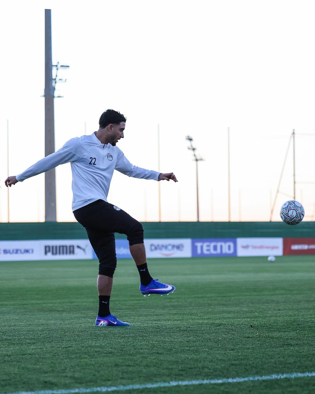 منتخب مصر يواصل تدريباته استعدادًا لضربة البداية أمام زيمبابوي في كأس الأمم الأفريقية