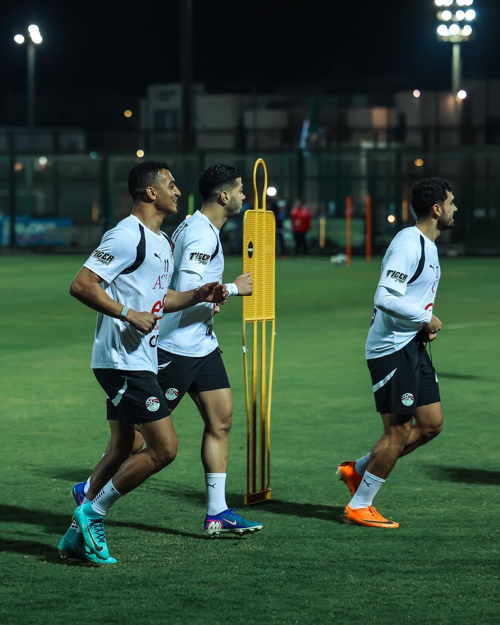 منتخب مصر يخوض ثالث  تدريباته بمركز المنتخبات الوطنية استعدادا لوديتي السعودية و إسبانيا 