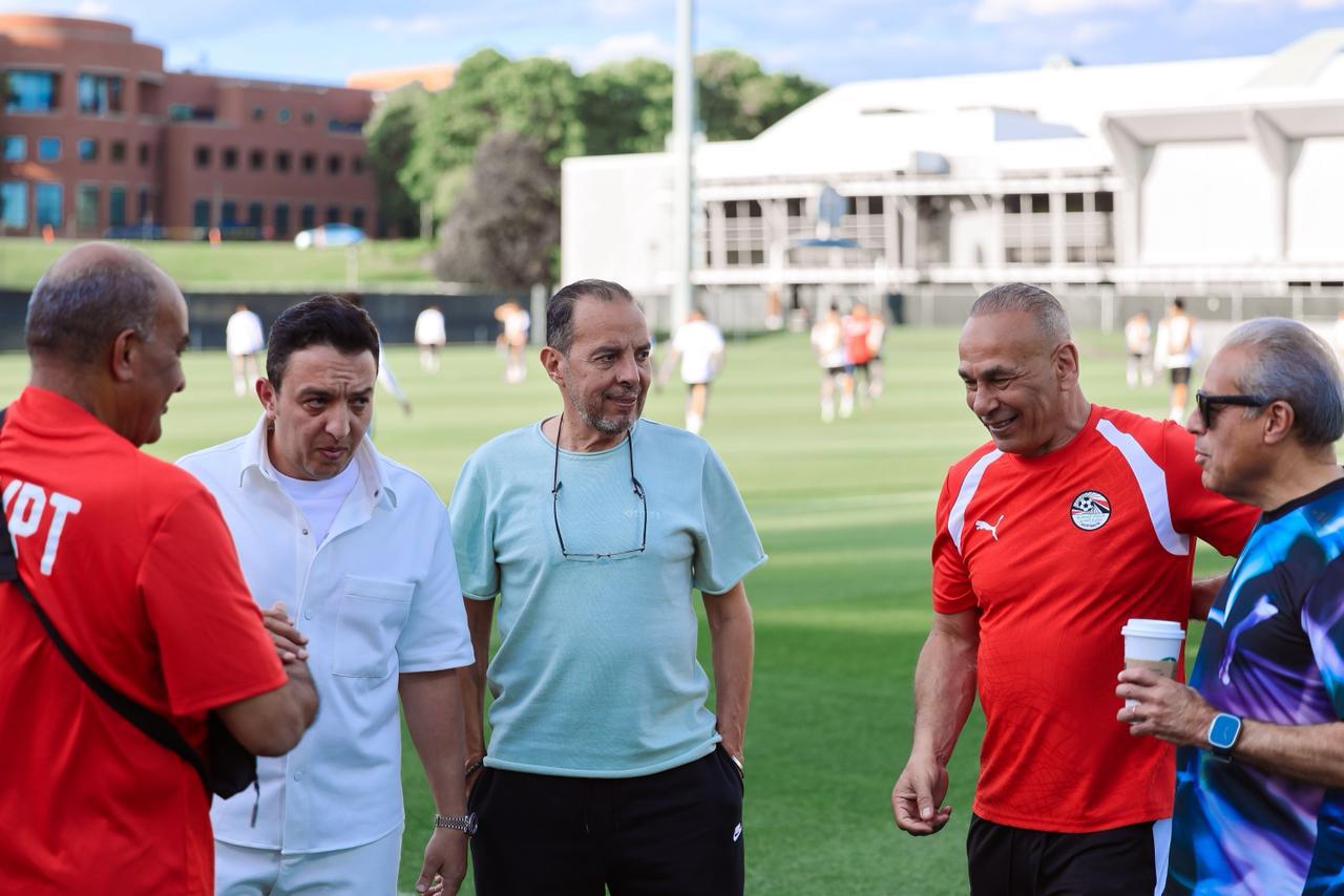 بالصور.. منتخب مصر يستعد لمواجهة نيوزيلندا في كأس العالم