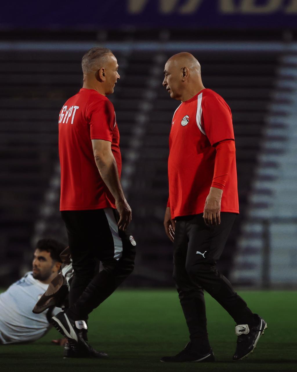 بالصور.. منتخب مصر يخوض تدريباته بسياتل  استعداداً لمواجهة إيران 