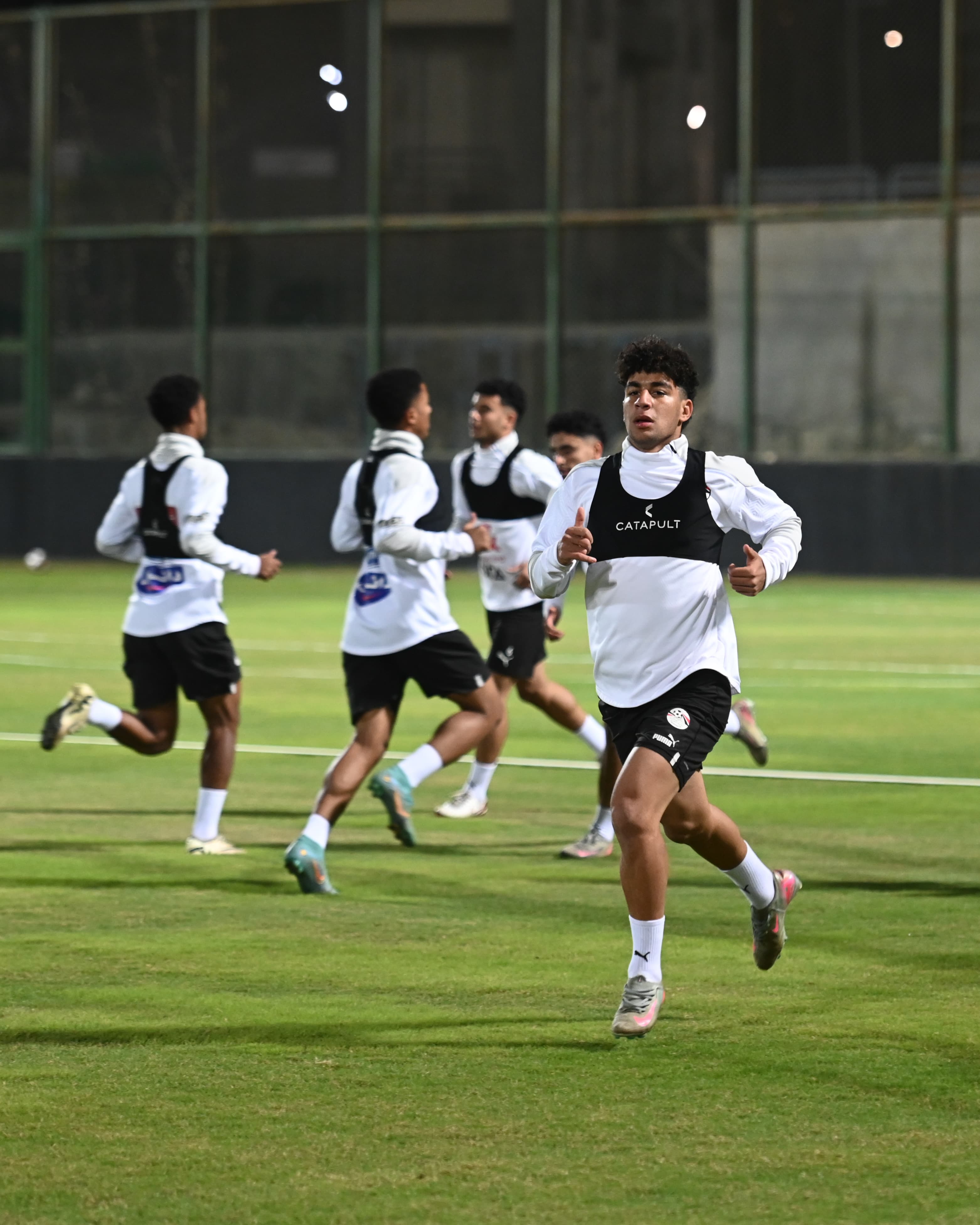 منتخب مصر 2007 يواصل تدريباته استعدادًا لوديتي العراق