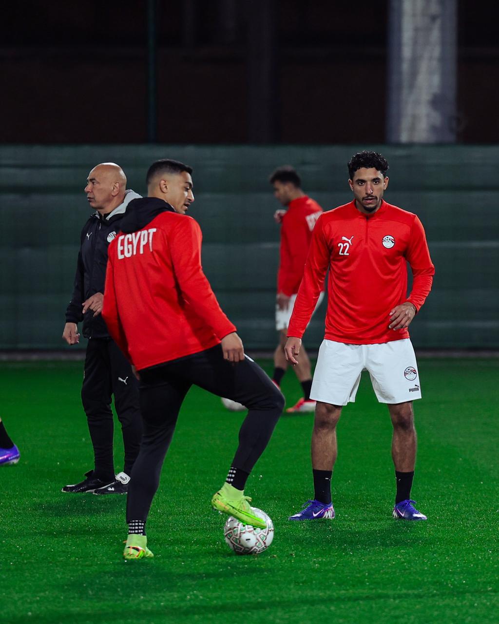 منتخب مصر يختتم تدريباته قبل لقاء كوت ديفوار السبت