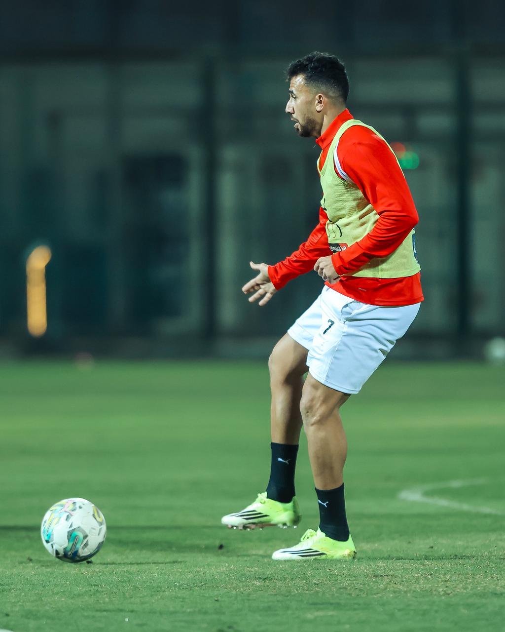 منتخب مصر يخوض ثاني  تدريباته بمركز المنتخبات الوطنية استعدادا لوديتي السعودية و إسبانيا 