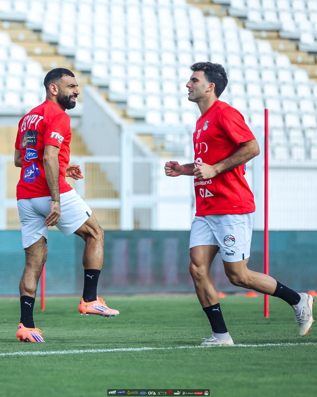 منتخب مصر يختتم تدريباته في الدار البيضاء قبل لقاء جيبوتي غدا