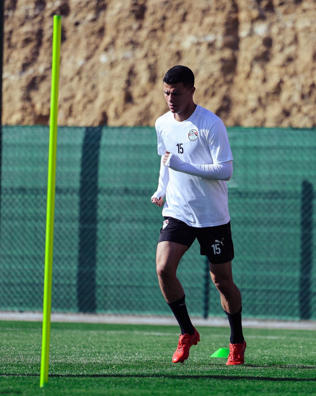 منتخب مصر يبدأ استعداداته لمواجهة جنوب أفريقيا 