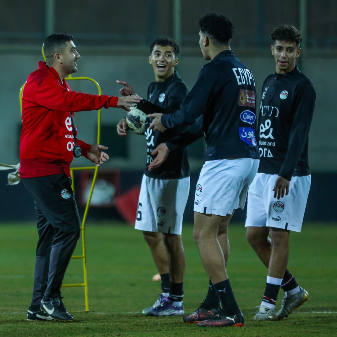 تدريبات منتخب مصر للناشئين