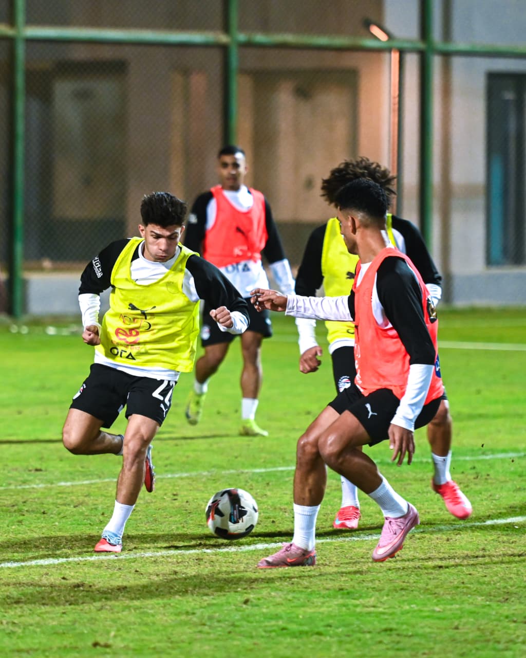 منتخب مصر المشارك في كأس العرب يختتم تدريباته قبل السفر للدوحة