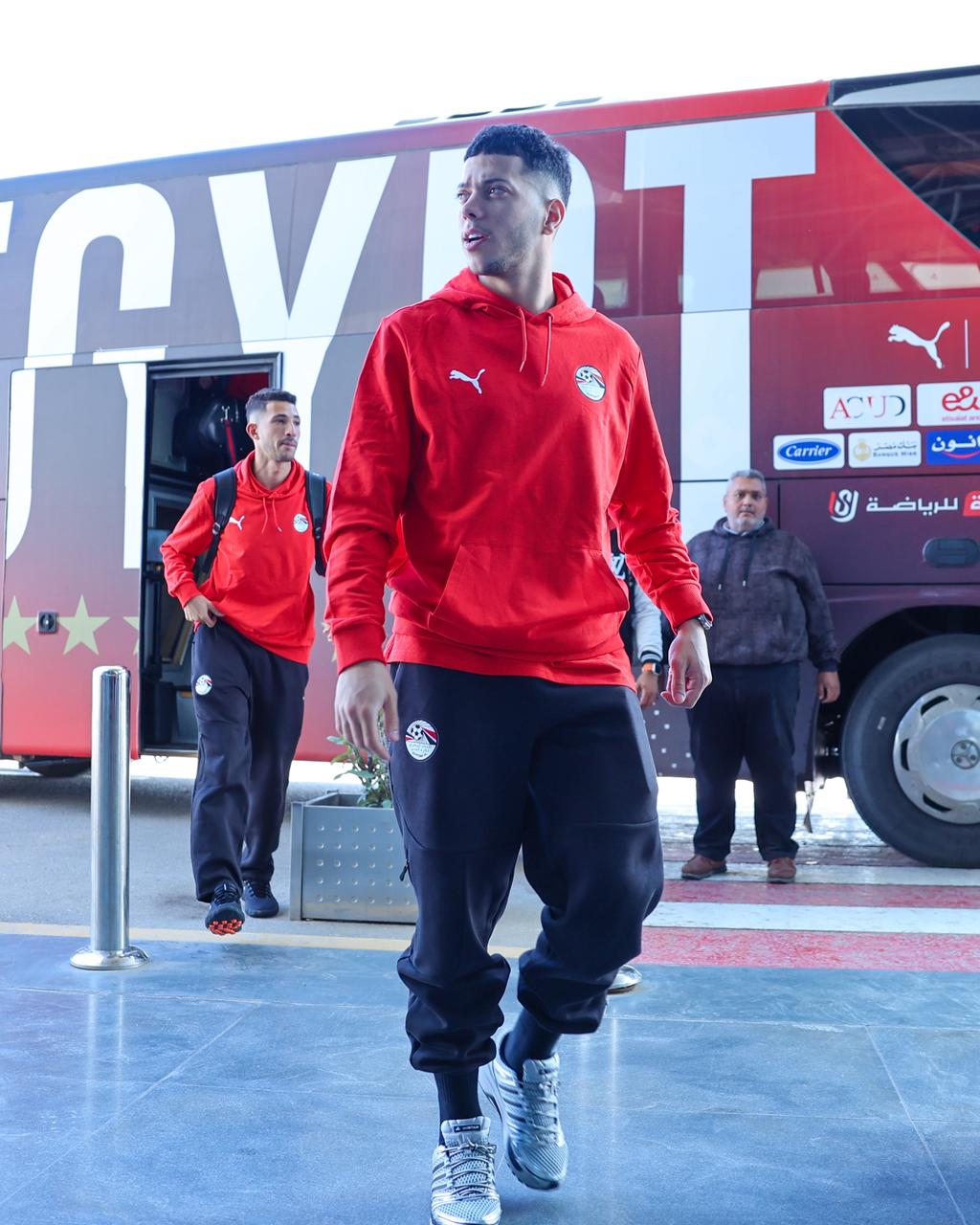 بعثة منتخب مصر تغادر إلى جدة