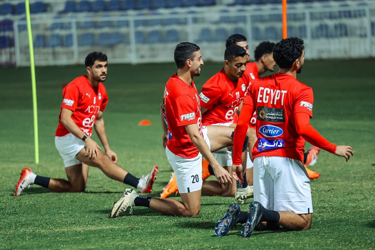 منتخب مصر يختتم تدريباته استعداداً لمواجهة كاب فيردي ودياً غداً