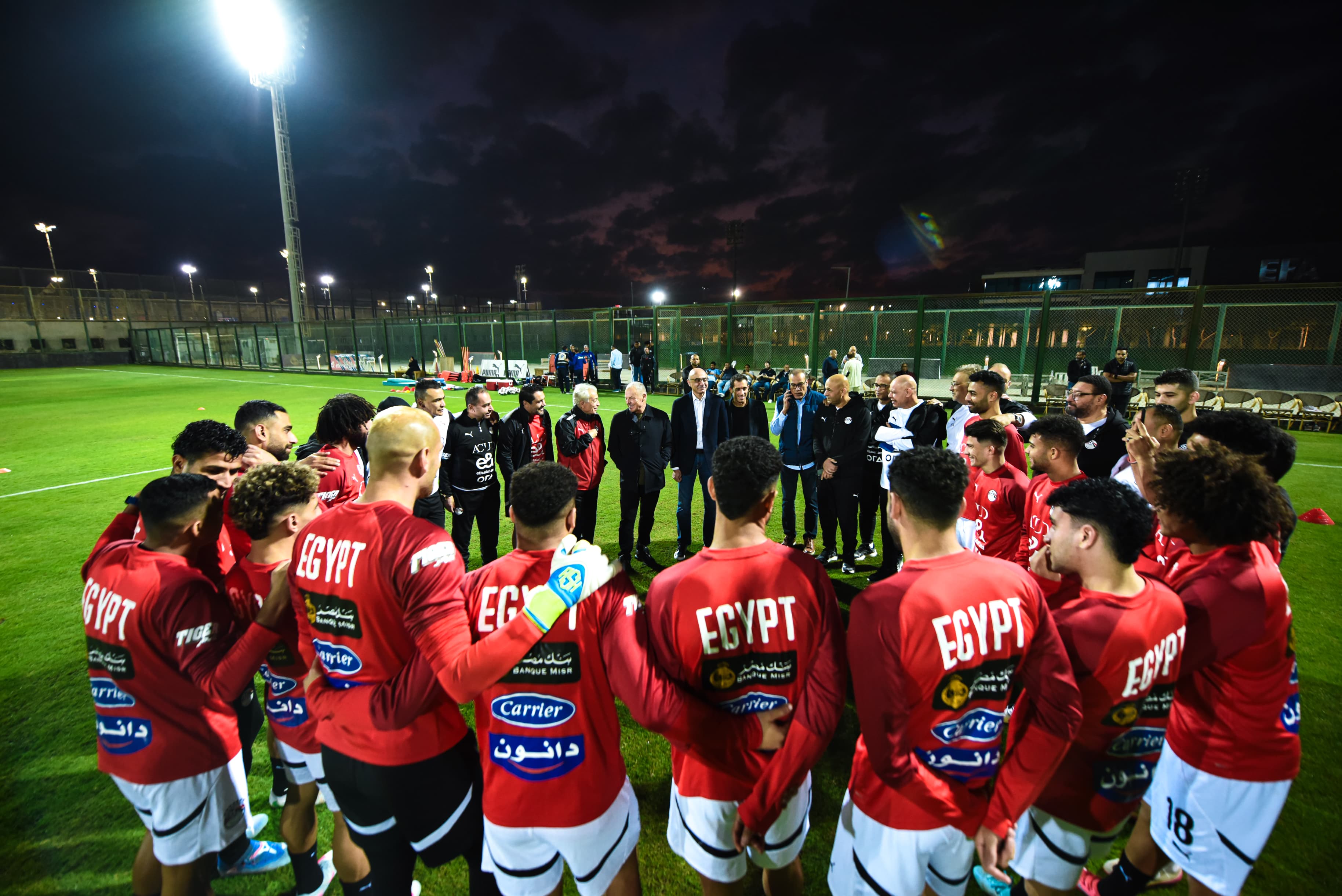 أبوريدة يدعم منتخب مصر المشارك في كأس العرب