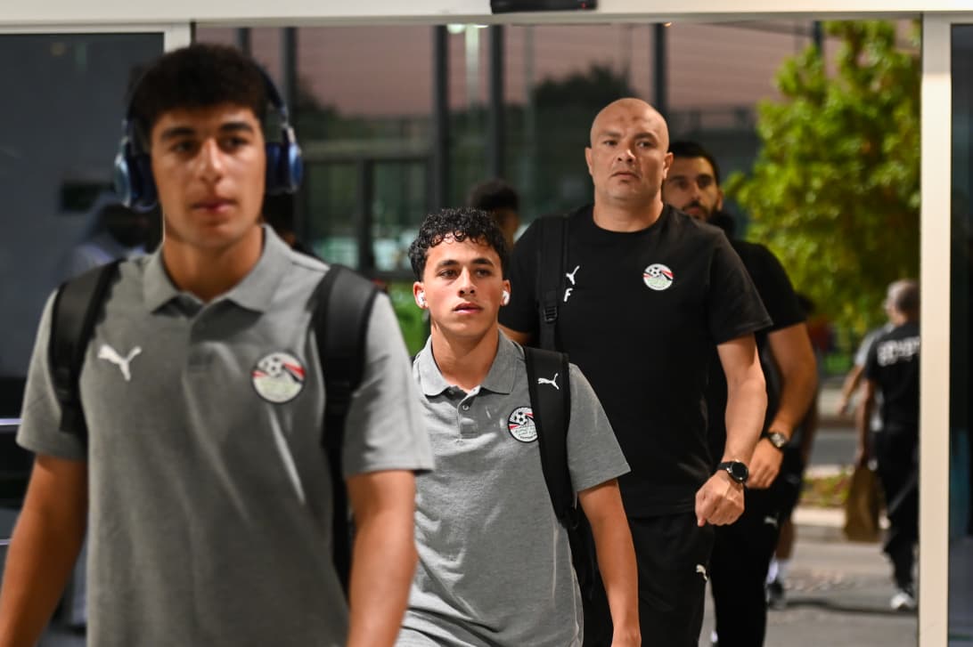 منتخب مصر تحت ١٧ سنة قبل مواجهة قطر الودية