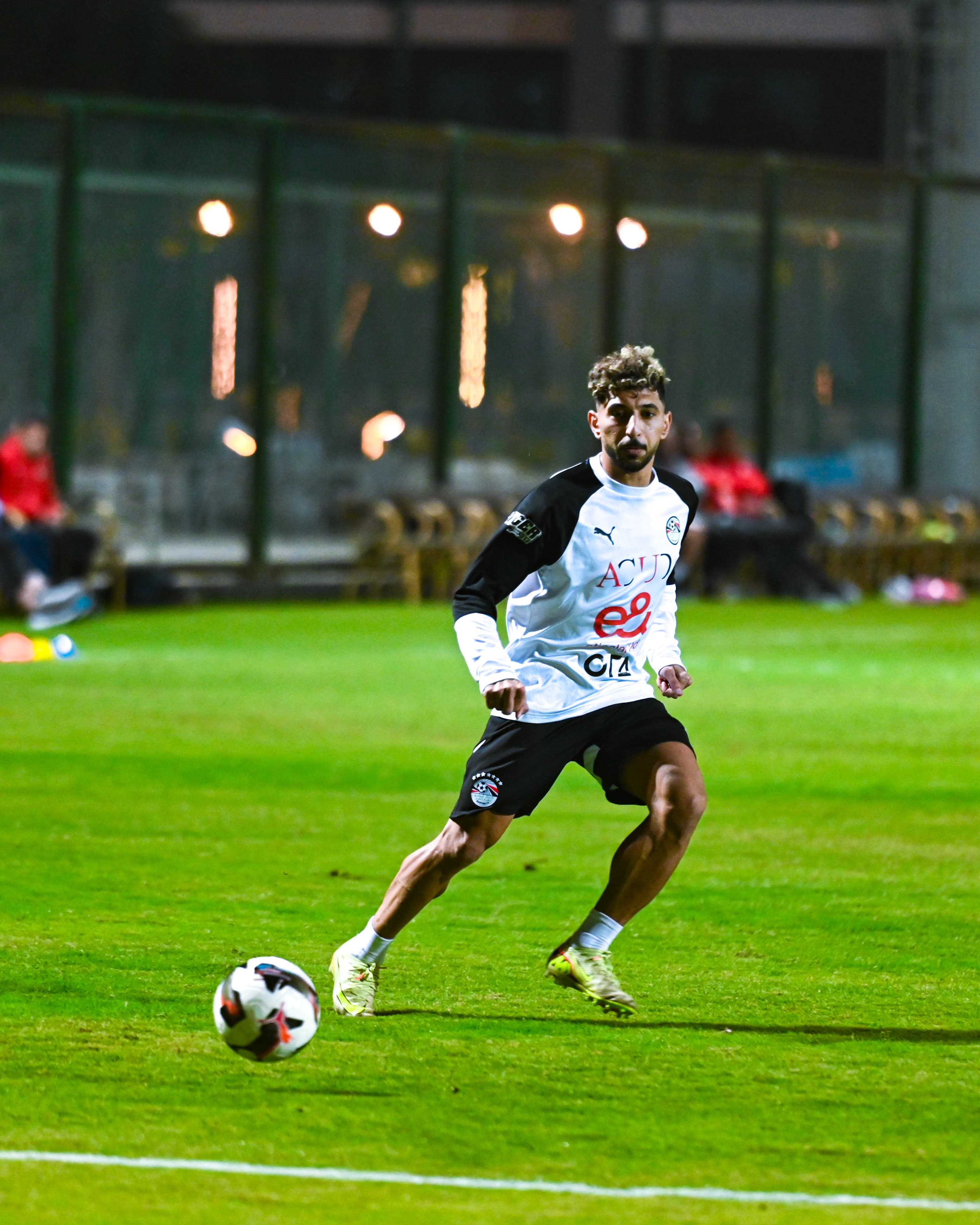 تدريبات منتخب مصر المشارك في كأس العرب قبل السفر إلى قطر