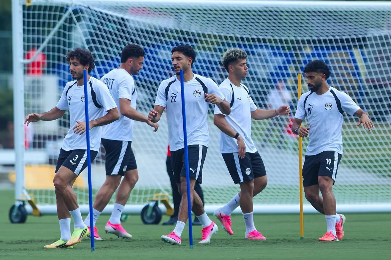 بالصور.. مران منتخب مصر في أتلانتا استعداداً لمباراة الأرجنتين 