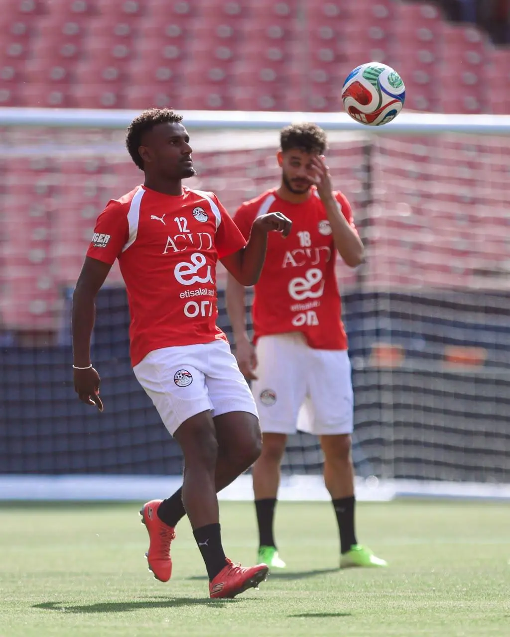 منتخب مصر يختتم تدريباته استعداداً لمواجهة البرازيل ودياً