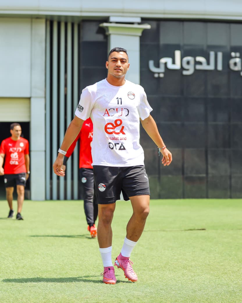 منتخب مصر يخوض آخر تدريباته في القاهرة قبل التوجه لبوركينا فاسو