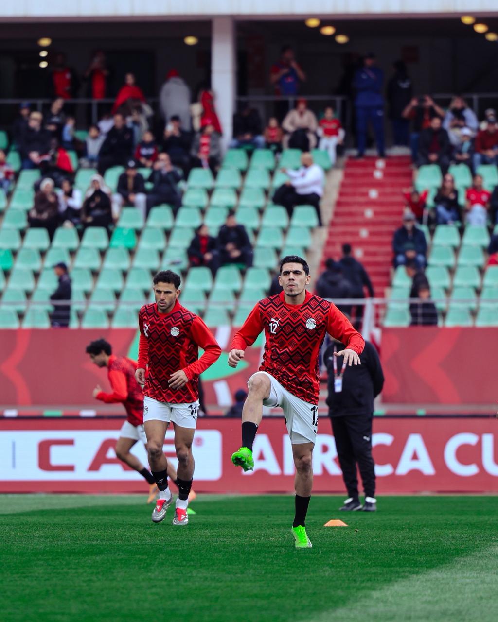 أجواء ما قبل مباراة مصر وجنوب أفريقيا في أمم أفريقيا