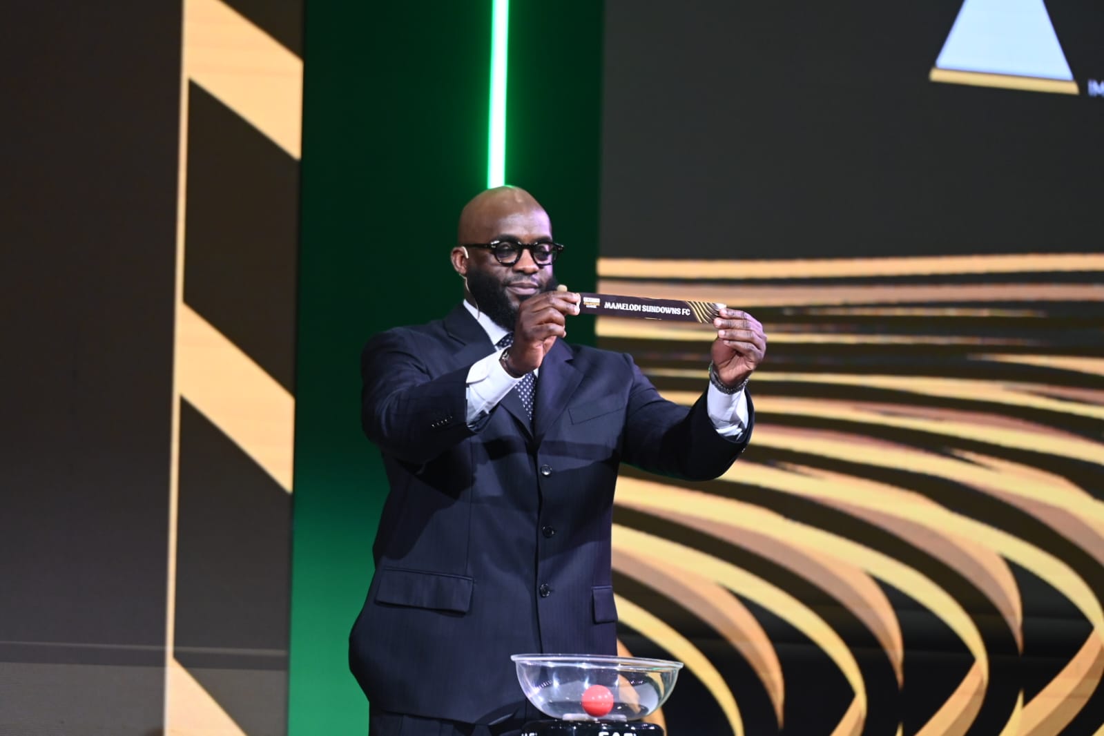 صور مراسم قرعة دوري الأبطال وكأس الكونفدرالية بمقر الاتحاد المصري