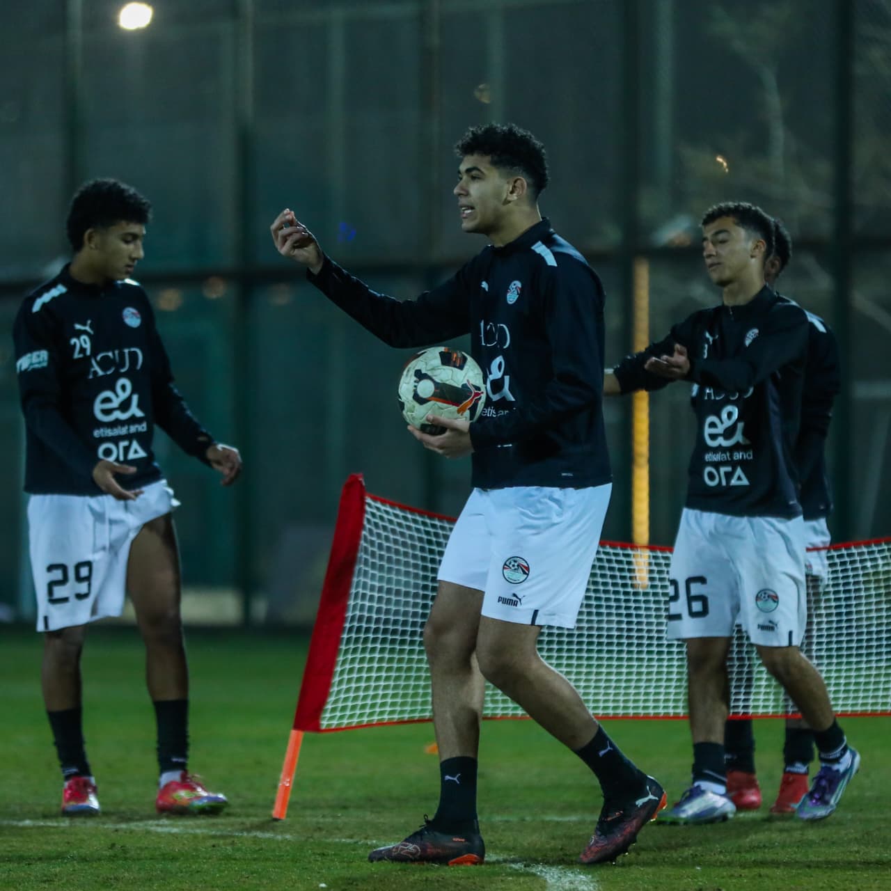 تدريبات منتخب مصر للناشئين