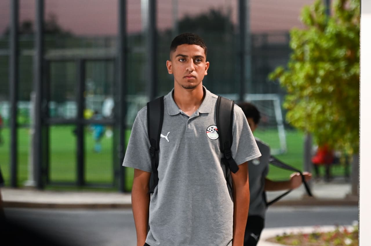منتخب مصر تحت ١٧ سنة قبل مواجهة قطر الودية